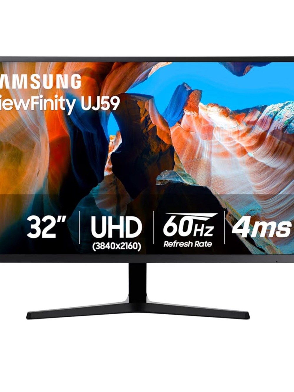 SAMSUNG 32" UJ59 Series 4K. New/Unopened